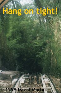 Virtual reality ride, Katoomba Scenic Railway, Blue Mountains, Australia