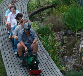 Steam on the bridge at Wascoe Siding